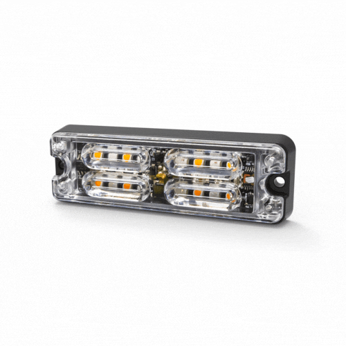 ECCO ED3511 12-24V Low Profile R65 LED Warning Light PN: ED3511